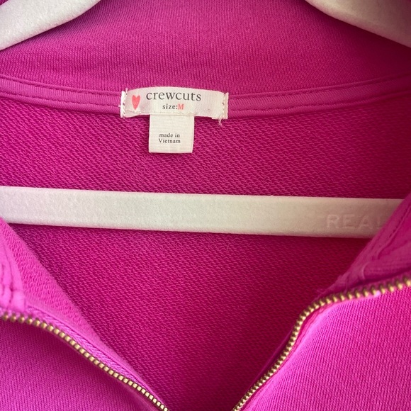 Crewcuts Pink Kids Sweatshirt - Picture 2 of 3